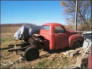 1956 Pickup Truck - Passenger Side View