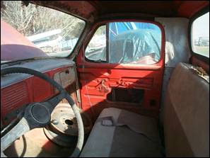 1956 Studebaker Pickup Truck - Cab Driver Side View