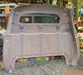 Studebaker C-Cab Back Panel