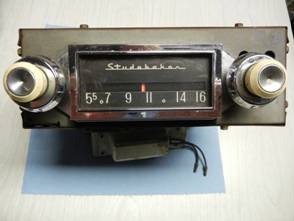 Studebaker Tube AM Radio, Model: AC-2905, Serial #: XD-3882